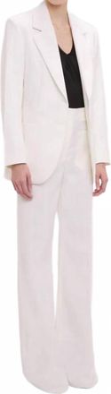 Victoria Beckham Katherine Jacket In Ivory