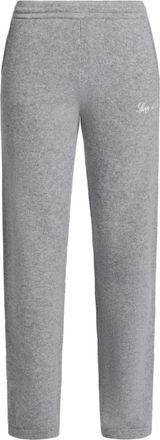Sporty & Rich Pantaloni sportivi con ricamo - Grigio