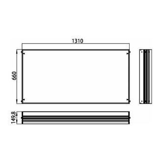 Emco Emco - Marco De Instalaci&oacute;n Prestige, 1310mm, 989700009