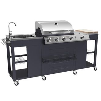 Happy Garden Happy Garden - Cocina Exterior Texas 4+1 Quemadores