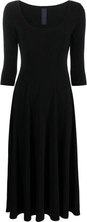 Norma Kamali Flared Midi Dress