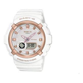 Casio (WMNS) CASIO Baby-G Digital-Analog Off-White BGA-280BA-7A