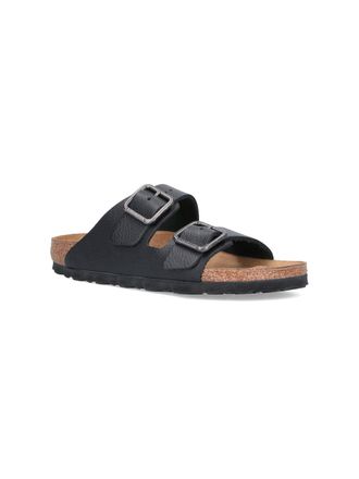 Birkenstock Mens Sandals Black Leather