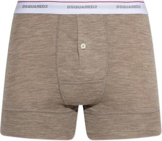 Dsquared2 Uomo, Mutande, Marrone, 2Xl, new