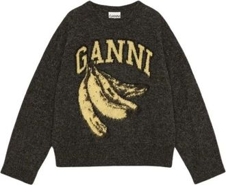 Ganni Mujer, Jerseys, Gris, Talla: XS