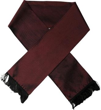 Dolce & Gabbana Sjaal - Heren - Zijden sjaals - Rood - ONE Size - Accessoires