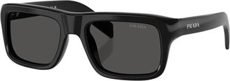 Prada Prd 11S Zonnebril - unisex - Zonnebrillen - Zwart - 54 MM - Accessoires