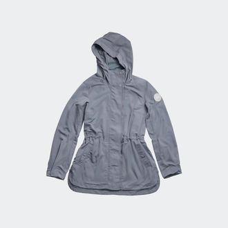 Canada Goose Minden Lightweight Jacket White Disc (Women, Light Ozone Blue, XL)