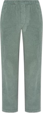 American Vintage Broeken, Heren, Groen, M, Katoen, Ribfluwelen broek