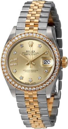 Rolex Lady Datejust Roman Diamond Dial Diamond Bezel Automatic Watch 279383CDRJ