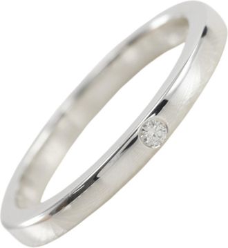 Tiffany & Co. Silver Silver 925 Band Ring (Pre-Owned)