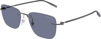 Montblanc MB0470S 004 Mens Sunglasses Size 54