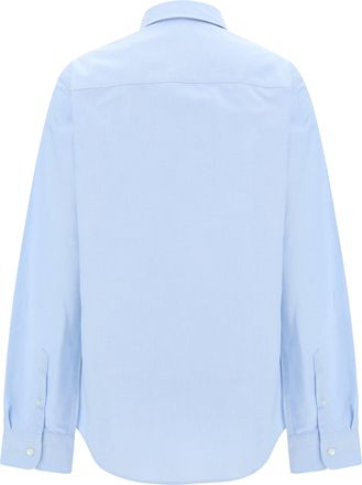 Ami Womens Adc Shirt Bleu Ciel Cotton