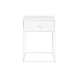 Moloo auxiliar con 1 caj&oacute;n blanca 40x55 cm