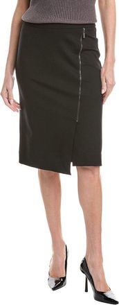 Nicole Miller Solid Skirt