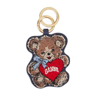 Ganni Keychains, female, Multicolor, ONE SIZE, Keychain