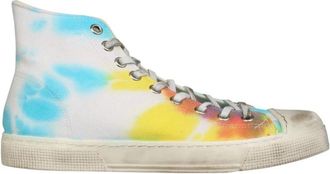 Gienchi High Jean Michel Canvas Sneakers - Heren - Sneakers - Veelkleurig - 39 EU - Katoen - Schoenen