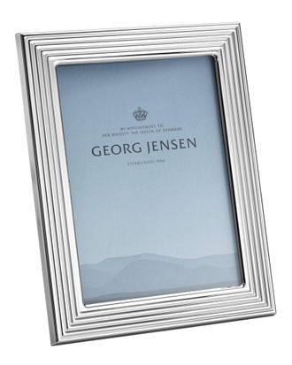 Georg Jensen Hand Polished 5X7 Picture Frame