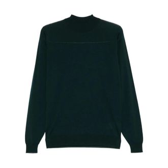 John Smedley Turtlenecks - male - John Smedley - Turtlenecks - Green - 2XL - Knitwear