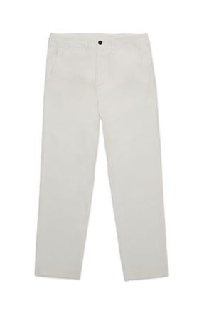 Fortela Wallace Twill Cotton Trousers in White at Nordstrom, Size 35 Eu
