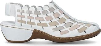 Rieker Donna, Scarpe, Bianco, 40 EU, new