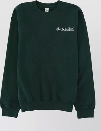 Sporty & Rich logo sweatshirt