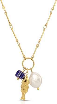 Kozakh Naxos Pendant Necklace in Gold at Nordstrom