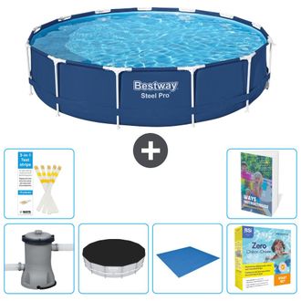 Bestway Piscina Bestway Steel Pro Redonda - 396x84 Cm - 7-piezas S198