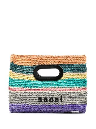 sacai small New Shopper tote bag - Green