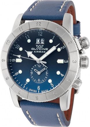 Glycine GL0151 Mens Airman Watch - Silver