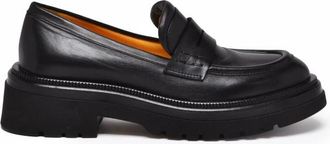 Mara Bini Mocassino - Dames - Loafers - Zwart - 40 EU - Leer - Schoenen