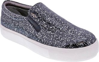Bellini Accent Glitter Slip-On Sneaker in Black Sparkle at Nordstrom Rack, Size 8.5