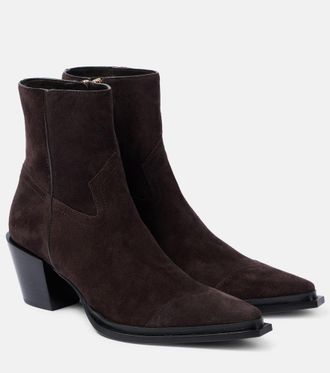 Jimmy Choo London Cece suede ankle boots