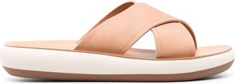 Ancient Greek Sandals Thais slip-on sandals - women - Leather - 39 - Neutrals