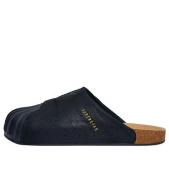 adidas Adimule Slides Core Black Gold Metallic LC0415
