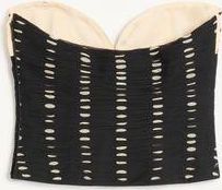 Valentino Top In Chiffon Stampa Plusdepois Donna NERO/BETULLA 36