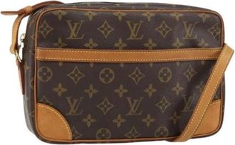 Louis Vuitton Pre-owned Cross Body Bags, female, Brown, Size: ONE SIZE Pre-owned Vintage Cross Body Bag