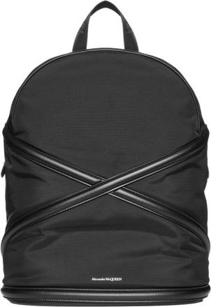 Alexander McQueen Alexander Mcqueen Black The Harness Backpack