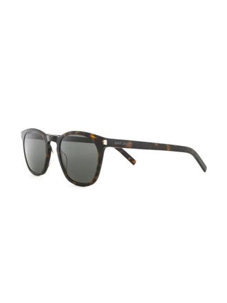 Saint Laurent Eyewear SL28SLIM003 Sunglasses - Brown