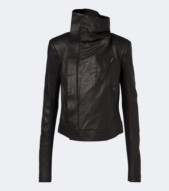 Rick Owens Leather biker jacket