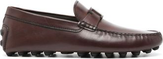 Tod's T Timeless Gommino Bubble loafers - men - Rubber/Calf Leather/Calf Leather - 9.5 - Brown