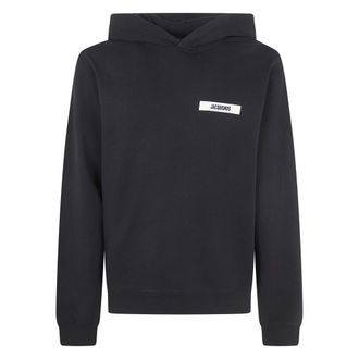 Jacquemus Hoodies & sweatvesten, Heren, Zwart, L, Hoodies