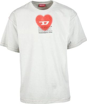 Diesel Tshirt - Tops - Hombre - Gris - M