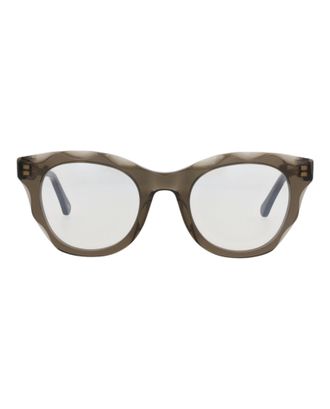 Chlo&eacute; Round-Frame Recycled Acetate Sunglasses