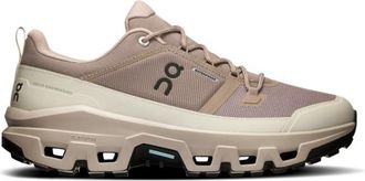 On Cloudrock Low WP Wanderschuhe für Herren | beige/braun