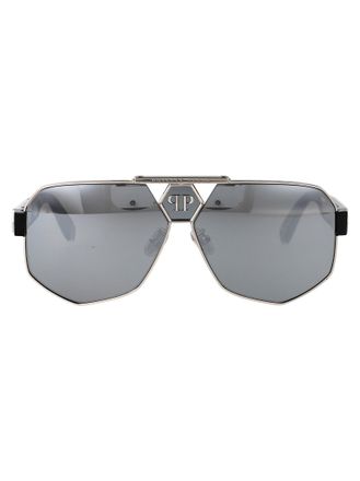 Philipp Plein Plein Badge Sunglasses