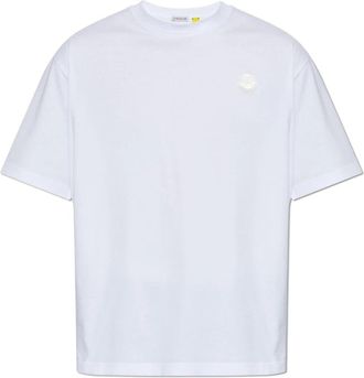 Moncler A$Ap Rocky Cotton T-Shirt - unisex - T-shirts - Wit - L - Katoen - Tops