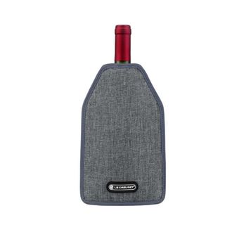 LE CREUSET Funda enfriadora botella gris