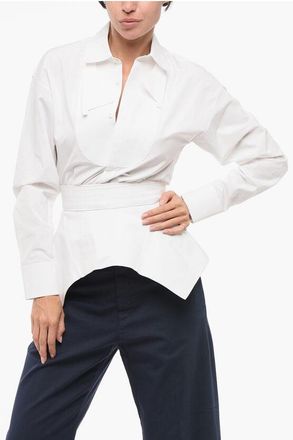 Dsquared2 Flared Shirt with Hidden PLacket size 38