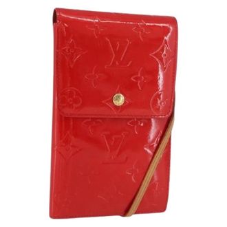 Louis Vuitton Pre-owned Cross Body Bags, female, Red, Size: ONE SIZE Pre-owned Vintage Patent Leather Wallet